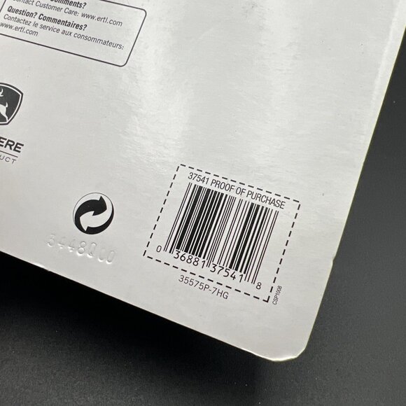 2008 ERTL John Deere Tractor Loader with Wagon New 37541 - Picture 10 of 12